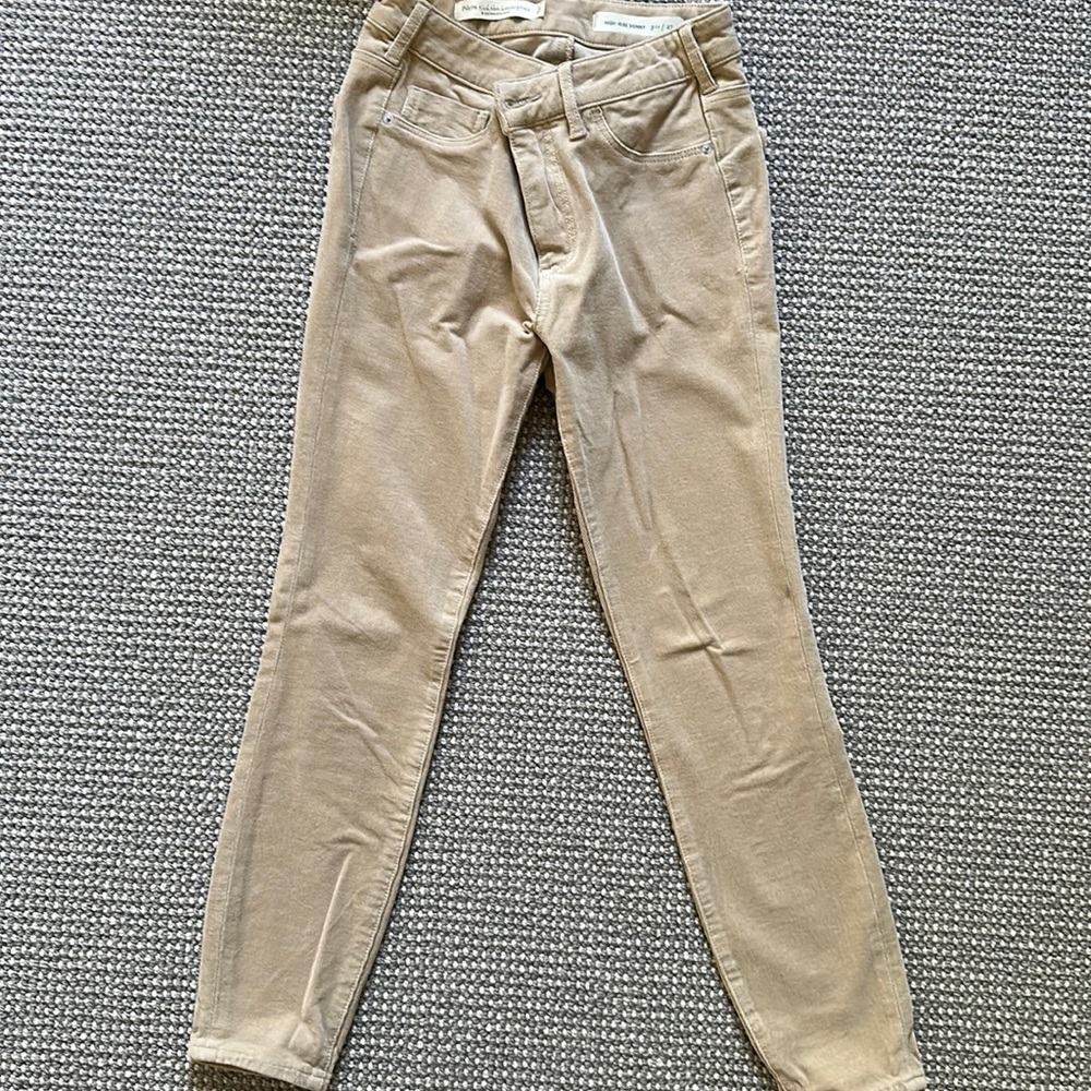 Anthropologie Pilcro high rise corduroy